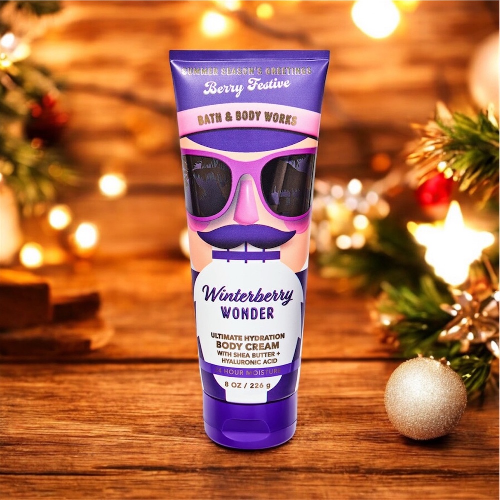 New Bath & Body Works Winterberry Wonder Body Cream
